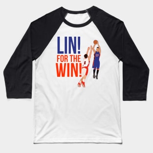 Jeremy Lin - Linsanity (Lin for the Win) Baseball T-Shirt